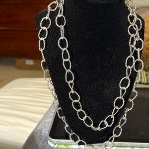 Elegant Silver Chain Necklace